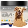 DADECARE Movecare + Condroprotettore cani 300g - Integratore in polvere per le articolazioni dei cani - Cozza verde, glucosamina, condroitina e acido ialuronico - Condoprotettori per la salute delle ossa e del