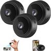 Pelinuar Secretscope - Mini telecamera di sicurezza magnetica, mini telecamera di sicurezza Secretscope per esterni, wireless, mini monitor senza fili con funzione di visione notturna, per casa e ufficio (nero