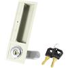 Aexit House Shop Grey Finger incasso maniglia armadio porta serratura in plastica w 2 chiavi ID: 723115