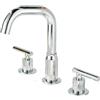 XDSMB Miscelatore per Lavabo a 3 Fori Rotazione 360° Tubo ''7'' Rubinetto Lavandino Bagno 3 pezzi Ottone,cromo