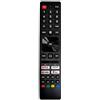 XINFUTE Telecomando SHW/RMC/0137N adatto per Sharp Aquos Smart Android TV T-C32FH2KF2AB