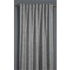 Gardinia Sehlbach Tenda pronta per l'uso con fettuccia, Dimout in pile polare, Antracite, 130 x 175 cm, A risparmio energetico in inverno, Termoresistente in estate, Opaco, Fissaggio facile