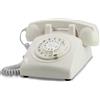 Opis Technology Telefono vintage cellulare / cellulare da tavolo - Opis 60s mobile bianco