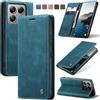 Owlhold Cover per Xiaomi 14T Pro - Custodia Premium in Pelle PU, Portafoglio Flip Libro [Antiurto] [Cavalletto] [Carta Fessura] per 14T Pro 5G - Blu Verde