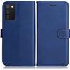 DENDICO Cover per Galaxy A03S, Premium Portafoglio PU Custodia in PU Pelle, Flip Libro TPU Bumper Caso per Samsung Galaxy A03S, Blu Navy