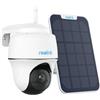 Reolink 360° PTZ Videocamera Sorveglianza Batteria Solare, 3MP Telecamera Wifi Esterno S