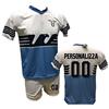 DND DI D'ANDOLFO CIRO Completo Calcio Maglia Lazio Aquila Personalizzabile e Pantaloncino Replica Autorizzata. Taglie da Bambino e da Adulto (6 Anni)