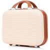 CELIMS - Valigia 35 cm Borsa da toilette donna da viaggio | Borsa da toilette da uomo da viaggio | Vanity rigida da viaggio leggera con organizer interno | Astuccio per il trucco | Crema