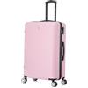 CELIMS - Valigia Media Rosa Pallido Rigida con 4 Ruote Leggera Stiva 20kg 65cm | Serratura Integrata | ABS | Valigia Media con 4 Ruote 65cm | Valigia Week-End | Rosa Pallido