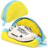 ecooe 2 Pezzi Sacchetti Sacchetto per Scarpe lavatrice con Cerniera e pulizia a 360° Della Lanugine, Riutilizzabile Proteggi sacca per lavare le scarpe in lavatrice con Adatto per Sneaker ecc (Giallo)