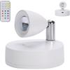 Generisch Fioriere - Faro a LED - sollevamento, faretto remoto, luce interna di qualità a batteria per piante da interno, lampada di accento a LED regolabile, luce artificiale girevole, atmosfera