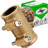 ONIX TECH Morsetto Ø 22 mm in Ottone per Tubi di Rame - Elevata Resistenza alla Сorrosione - ONIX TECH