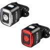 Force Set di luci lampeggianti FORCE FLEA USB anteriore e posteriore.