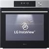 Lg Forno Elettrico da Incasso Ventilato Multifunzione con Grill EasyClean Air Fry con Tecnologia InstaView 76 Litri 60 cm Classe A+ colore Nero e Inox - WSED7612S