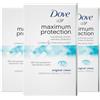 Dove - Deodorante in crema Maximum Protection, 3 pz. (3 x 45 ml)