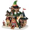 Lemax Elwood's elf lodge, b/o (4.5v)