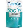 MONGE Grill Adult Dog bocconcini al forno 100 g - ricco in merluzzo