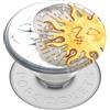 PopSockets: PopGrip Plant - Supporto e Impugnatura Estensibile Realizzati con Materiali a Base Vegetale con Un Top Intercambiabile per Smartphone e Tablet - Translucent Sun And Moon