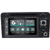 Jf Sound car audio system JF Sound - Autoradio Custom Fit X7C - Per Audi A3 (2003-2012) - Octa-Core - 2GB RAM - 32GB ROM - CarPlay/Android Auto via Cavo - Touchscreen 7 - DAB+ - GPS - Lettore CD/DVD