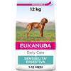 Eukanuba Daily Care Alimento secco per cuccioli con difficoltà digestive, 12 kg