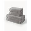 Westwing Collection Set di asciugamani in cotone organico Premium, varie misure