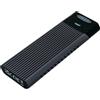 Origin Storage OSEC2TBNVME unitÃ esterna a stato solido 2000 GB Alluminio, Grigio (2TB External NVME USB C SSD with C-C & C-A Cable) [OSEC2TBNVME]