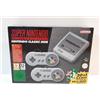 Nintendo SUPER NINTENDO CLASSIC MINI CONSOLE 20 + 1 GAMES BOLLINO BLU ITA HDMI NUOVO