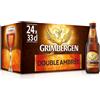 Double Ambrée, Cassa Con 24 Bottiglie Da 33Cl, Birra D'Abbazia Dubbel, Gusto Cor