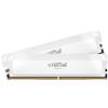 Crucial Ram DIMM DDR5 64GB Crucial Pro DDR5-6000 Set 2x32GB CL40 W Overclocking [CP2K32G60C40U5W]