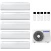 Samsung CONDIZIONATORE SAMSUNG WINDFREE AVANT S2 PENTA SPLIT 7000+7000+7000+7000+24000 BTU INVERTER R32 AJ100 A++ WIFI