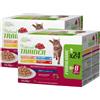 NATURAL TRAINER Kit Risparmio 48x85G Natural Trainer Cat Busta MIX CARNE E PESCE