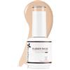 Nicedeco 4 in 1 Professionale Base Rubber Gel Semipermanente Nude Smalto per Unghie Rinforzante Gel UV/LED Soak Off - (R12)15ML