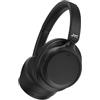 JVC HA-S95N-B, cuffie wireless con cancellazione del rumore ibrida, Bluetooth 5.3, batteria ricaricabile fino a 50 ore, compatibile con assistente vocale, design pieghevole, cavo staccabile - Nero