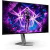 AOC Agon PRO AG276QZD Monitor QHD da 27 pollici, 240 Hz, 0.03 ms GtG, FreeSync Premium, G-Sync comp., HDR10 2560x1440, HDMI, DisplayPort, USB Hub nero, 27 pollice QHD