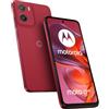 Motorola moto g05 (4/256GB, Fotocamera 50MP + sensore antisfarfallio, Display 6.67 HD+ 90Hz, batteria 5200mAh, MediaTek Helio G81, Android 15), Plum Red