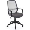 SALMAR Poltrona Per Ufficio Pipol Grigia 58X58X H118 cm