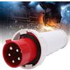 Dioche Spina Industriale a 5 Pin 3 Fasi 5 Fili Connettore Industriale Impermeabile IP67 380-415V 63A Presa Industriale 3P + N + E Connettore Aeronautico di Design Connettore a Guscio in Plastica