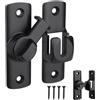 ELEPRUC Chiusura Porta Chiavistello, ELEPRUC Piccolo Chiusura, Della Chiavistello Porta, Serratura Scorrevole Porta, Blocca Porta Antintrusione, Serrature Porte di Sicurezza per Finestre, Giardini, Bagni