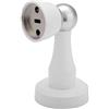 Fydun Fermaporta Magnetico, 1 Set Fermaporta per Porta in Acciaio Inox Bianco Fermaporte da Terra Magnetico Forte Accessori per Fermaporta Anticollisione per La Casa e Ufficio