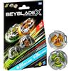 Hasbro Beyblade X Dual Pack Gale Wyvern 5-80GB e Tail Viper 3-80HN
