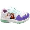 CERDÁ LIFE'S LITTLE MOMENTS Scarpe Sportive da Bambina Frozen con Luci LED E Suola Leggera in Eva, comodità E Stile, Ginnastica, Viola, 26 EU