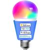 Meross MSL120HK Lampadina Led Smart A70 E27 9W RGB + CCT luce regolabile e dimmerabile WiFi Homekit