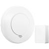 Meross GS559AHHK Sensore rilevatore di fumo Smart RF + Hub Smart Stazione base WiFi Homekit
