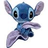 CARTOON Peluche Stitch, Disney, con copertina, pupazzo 25 cm
