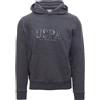 U.S.POLO Felpe Autunno/Inverno Cotone Grigio M,L,XL,XXL