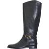RALPH LAUREN Stivali Autunno/Inverno Pelle Nero 40.5