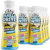 Chiefs Drink 26g di proteine, Bevanda Proteica al gusto Vaniglia, Senza Lattosio, Senza Grassi e Zuccheri Aggiunti (8 confezioni x 330ml)