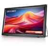 TV Portatile Da 15,6 Pollici Con Risoluzione 1080P Digitale DVB-T2, Mini TV Con