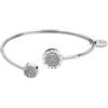 LOTUS STYLE Bracciale Donna Acciaio Inox LS1849-2/1 - Bracciale Elegante con Finitura Lucida e Raffinata 6,1 cm - Ideale come Regalo di Compleanno - Occasioni Speciali