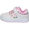 Lelli Kelly LKAE8080 Sneakers Bambina con frangetta Bianca Bianco, 26